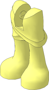 Figure Friends Legs with Wrap-around Skirt