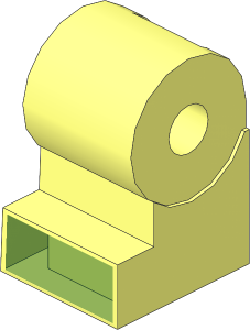 Minifig Leg Medium Right with Bright Light Yellow Shoe Tip Pattern