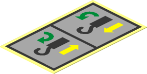 Sticker  1.9 x  1.1 with Helicopter Hook Instructions