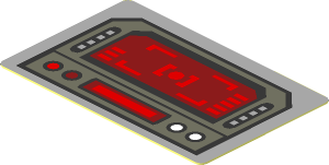 Sticker  1.1 x  1.7 with Viewscreen and Controls