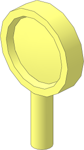 Minifig Tool Magnifying Glass