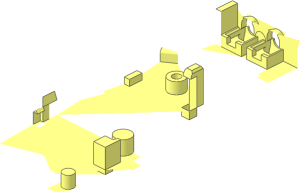 ~Electric Switch: Bottom Part Half - Common Shape