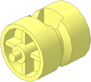Wheel Rim 11.2 x 10.4 with Stub Axles