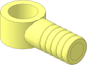 ~Bar Flexible H-shaped with Holders End