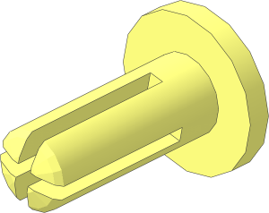 ~Electric Switch: Male Plug Outside Half