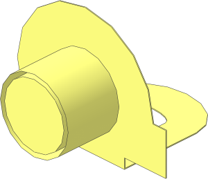 ~Electric Switch: Male Plug Inside Half