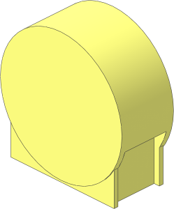 Duplo Brick 1  x  3 x  2 Round Top