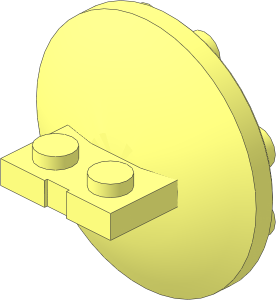 Bracket  1 x  2 - Dish  4 x  4