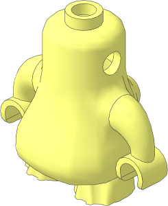 Figure Scurrier Body with Arms