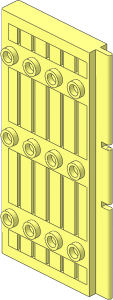 Door  1 x  5 x  7.5