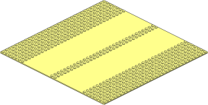 Baseplate 32 x 32 Road 8-Stud Dual