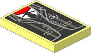 Tile  2 x  3 with Nevermore Academy Uniform Vest Sticker