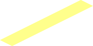 ~Tile  4 x  8 Inverted with Gold 'Concorde' Details and Border, Black 'Model nr. 10318' and Background Pattern - Lowercase l