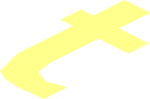 ~Tile  4 x  8 Inverted with Gold 'Concorde' Details and Border, Black 'Model nr. 10318' and Background Pattern - Lowercase t