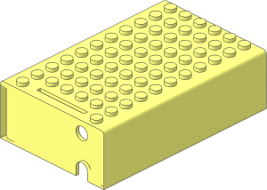 ~Electric  4.5V Battery Box  7 x 11 x  3 Type 2 Lid without patternable Surfaces