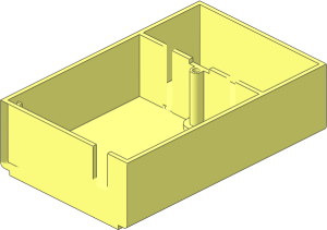 ~Electric  4.5V Battery Box  7 x 11 x  3 Type 1 Base Common