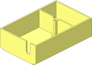 ~Electric  4.5V Battery Box  7 x 11 x  3 Type 1 Base