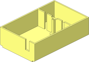 ~Electric  4.5V Battery Box  7 x 11 x  3.333 Type 2 Base