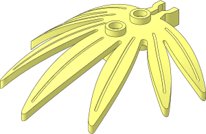 Plant Leaves  6 x  5 Swordleaf with U-Clip