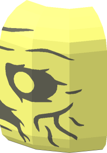 ~Minifig Head with Dark Bluish Grey Cheek Lines, Chin Dimple, Wrinkles and Sunken Eyes Pattern