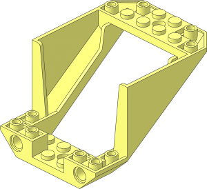Plane Aft Section  6 x  8 x  4 with Opening
