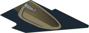 Sticker Bugatti Chiron #9 for Panel Smooth Wide Medium with Car Door Interior (Flat)
