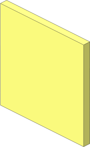 Roadsign Clip-on  2 x  2 Square
