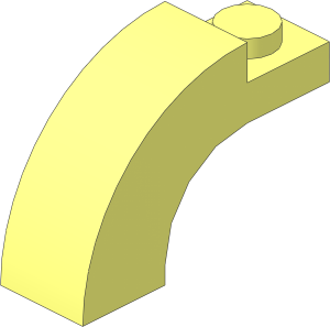 Arch  1 x  3 x  1.667 with Curved Top