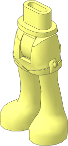 Figure Friends Hips and Legs with Shorts