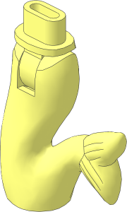 Figure Friends Hips and Legs Mermaid Tail