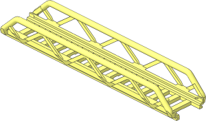 Ladder  2.6 x 16 with Handrails