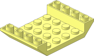 Slope Brick 45  6 x  4 Double Inverted with Open Centre