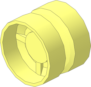 Wheel Rim 14.8 x 16.8 with Centre Groove