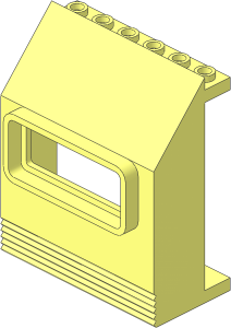 Panel  3 x  6 x  6 with Window