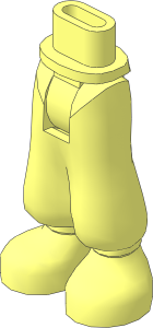 Figure Friends Hips and Legs with Baggy Trousers