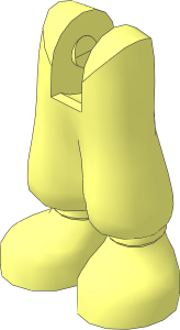 Figure Friends Legs with Baggy Trousers