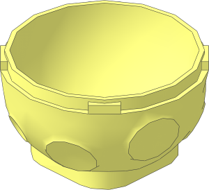 Rock Arctic Globe, Bottom