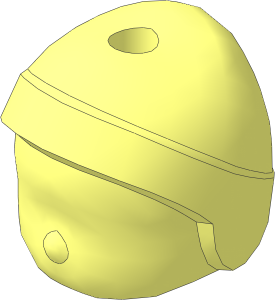 Figure Friends Baby Head with Cap