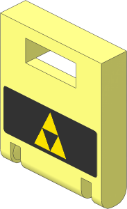 Container Box  2 x  2 x  2 Door with Blacktron I Logo Sticker