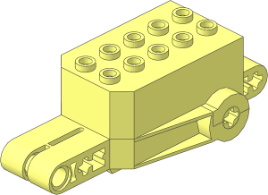 Motor Pull Back  4 x  9 x  2.333 Type 1 (Complete)