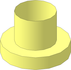 ~Train Track  9V Switch Right - Plastic Part, Underside Cover Connector