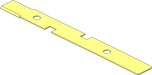 ~Train Track  9V Switch - Internal Contact Plate