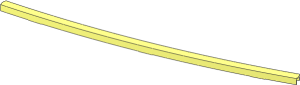 ~Train Track  9V Switch Left - Curved Metal Rail, Closure Rail