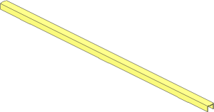 ~Train Track  9V Switch Right - Straight Metal Rail, Closure Rail