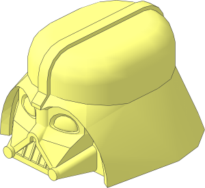 Minifig Helmet Darth Vader