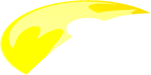~Dish  8 x  8 Inverted with Inverted Yellow Batman Logo Pattern - Half