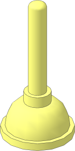 Minifig Plunger