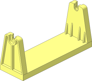 Duplo Train Tipper Holder  2 x  6