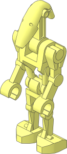 Minifig Mechanical SW Battle Droid (Shortcut)