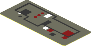 Sticker  0.7 x  1.7 with Buttons and Circuitry